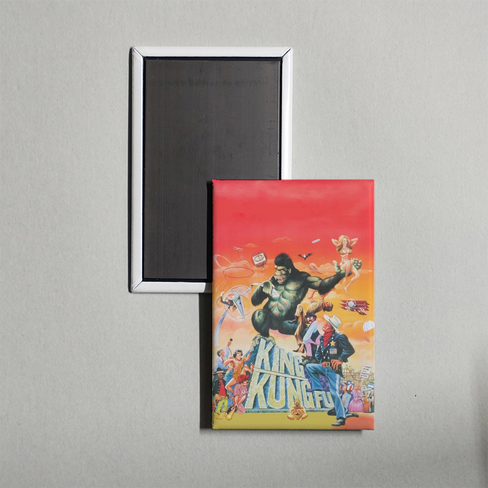 King Kung Fu Mini Movie Fridge Magnet