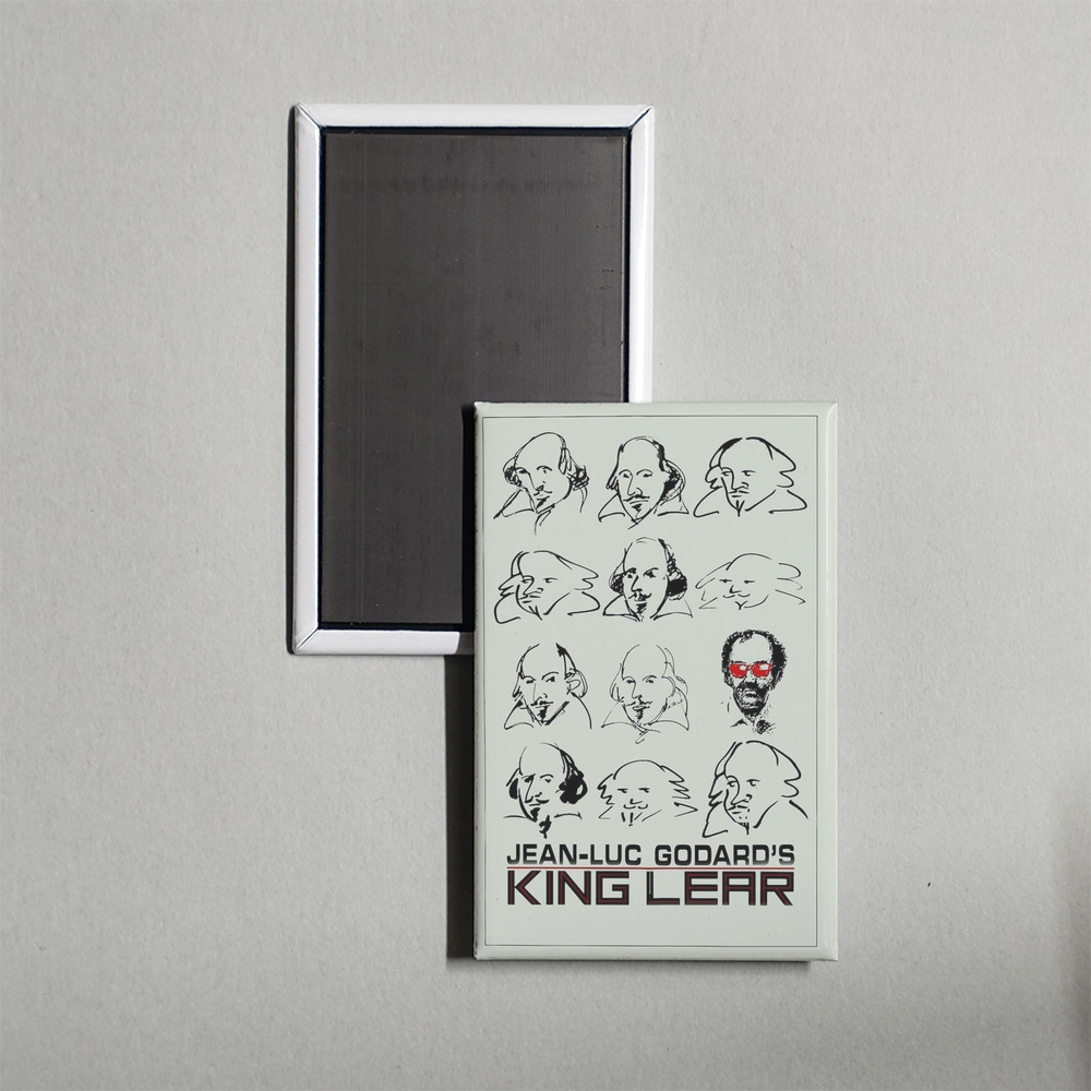 King Lear Mini Movie Fridge Magnet