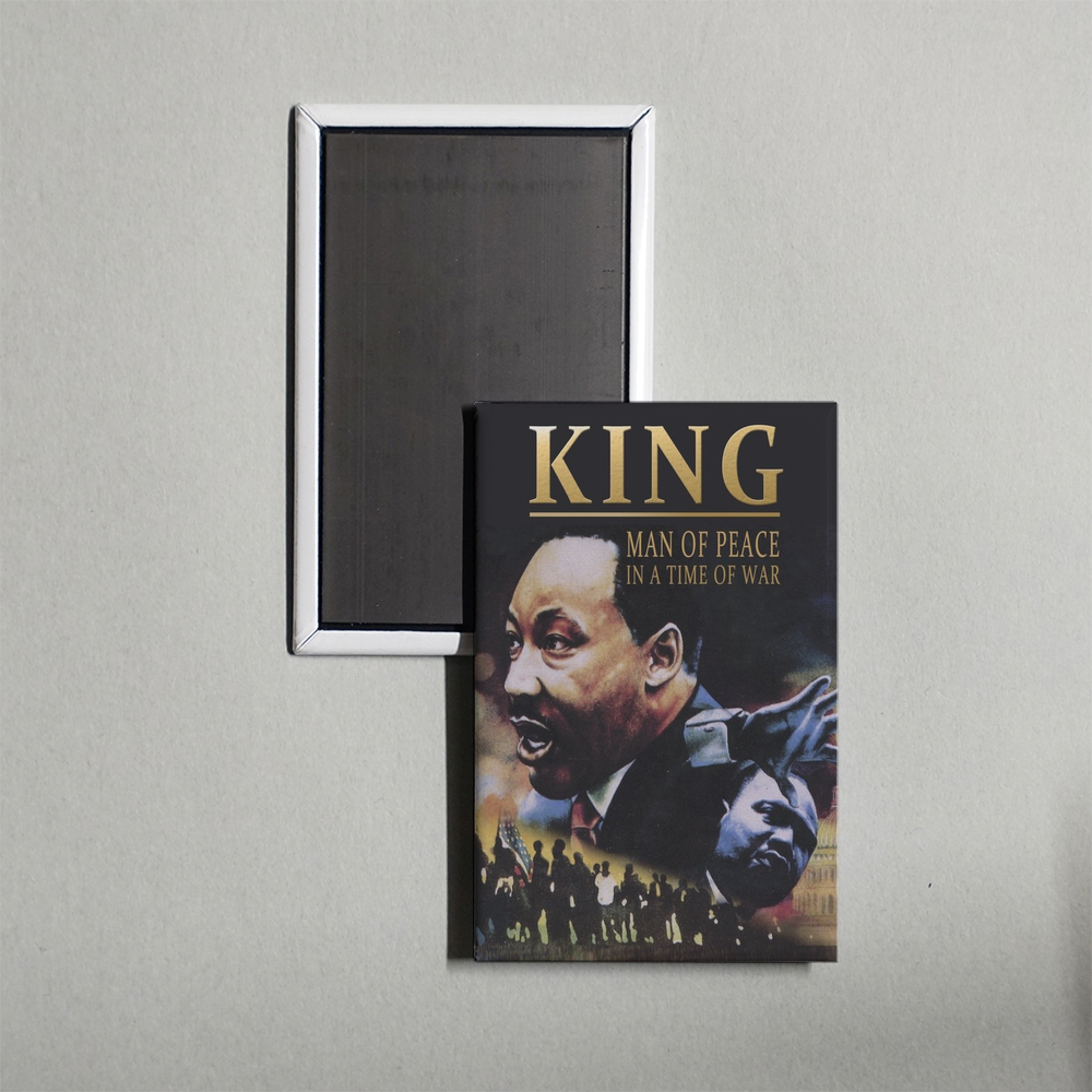 King Man of Peace in a Time of War Mini Movie Fridge Magnet