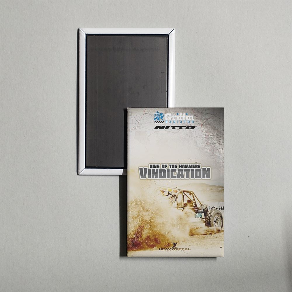 King Of The Hammers 6 Vindication Mini Movie Fridge Magnet