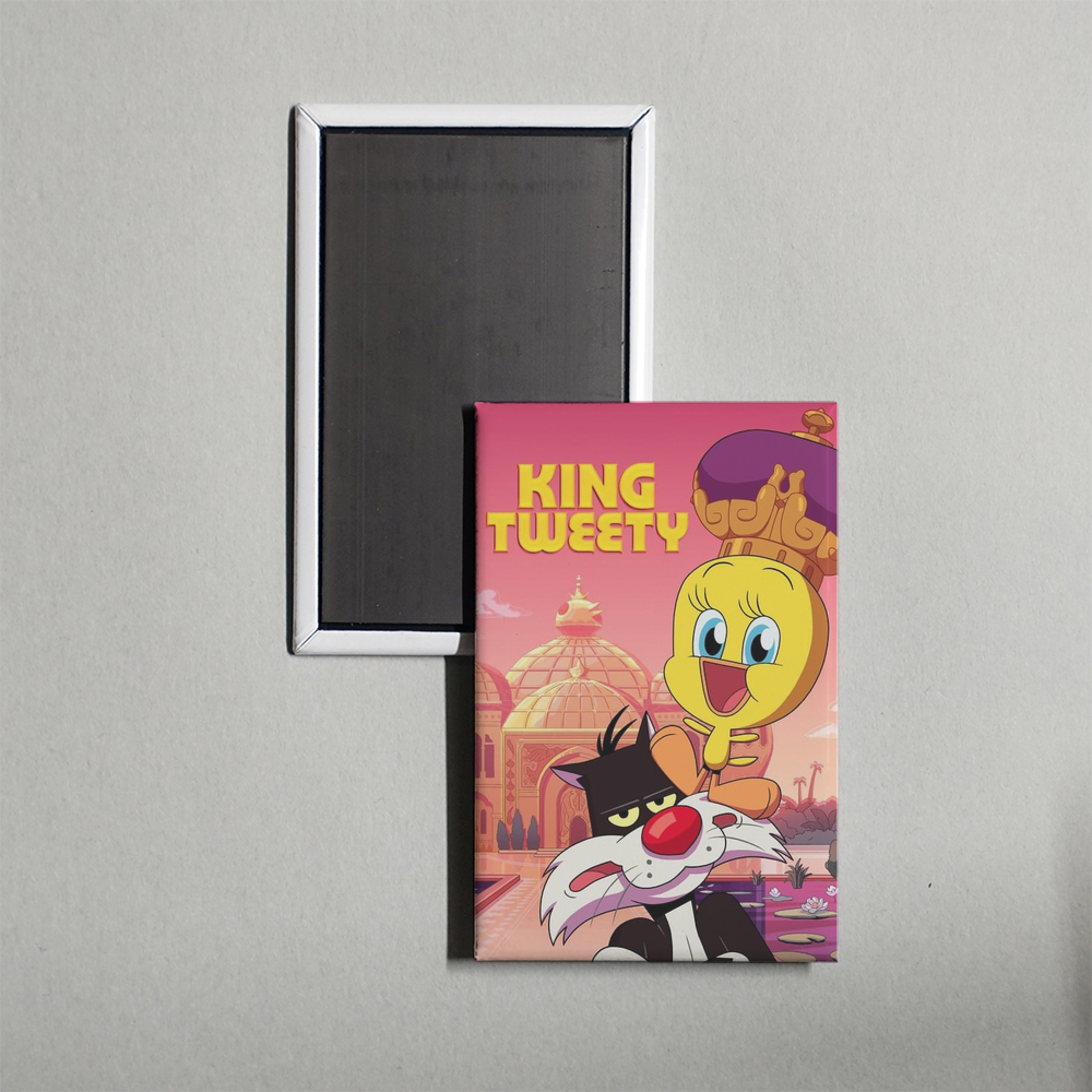 King Tweety Mini Movie Fridge Magnet