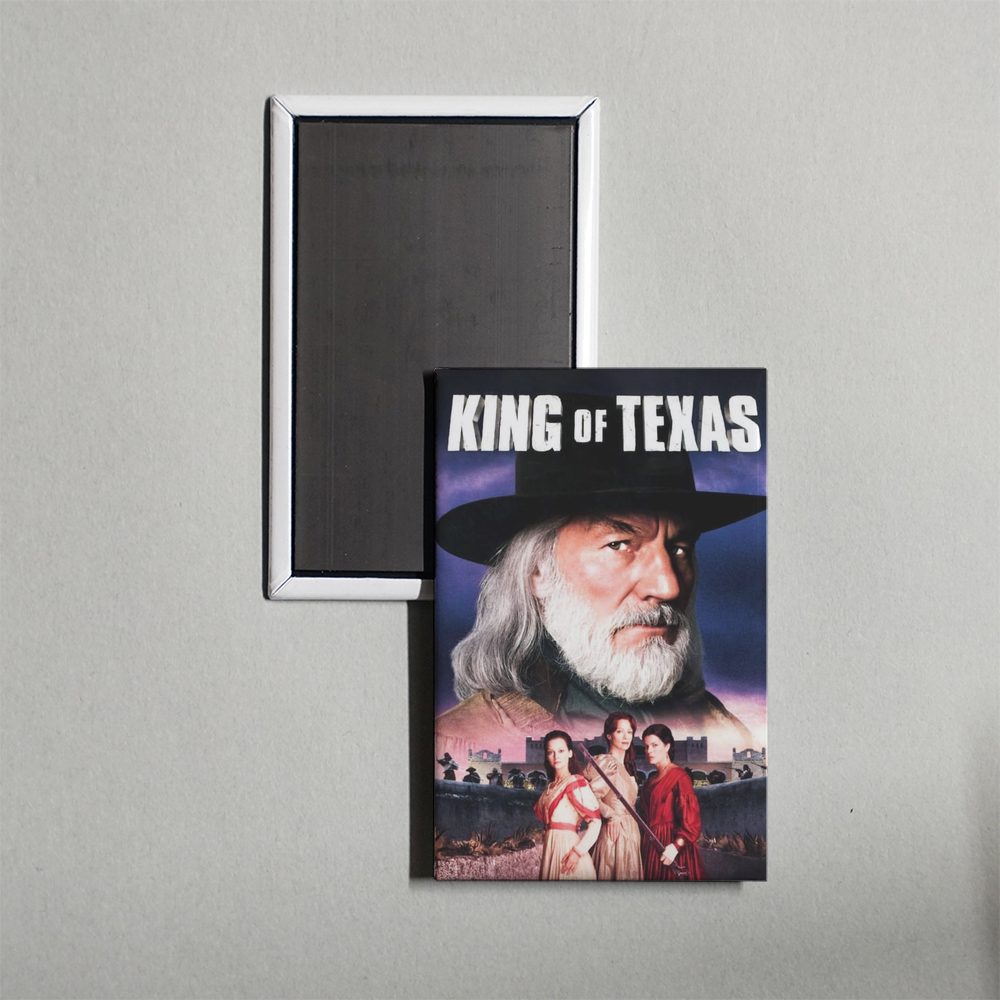 King of Texas Mini Movie Fridge Magnet