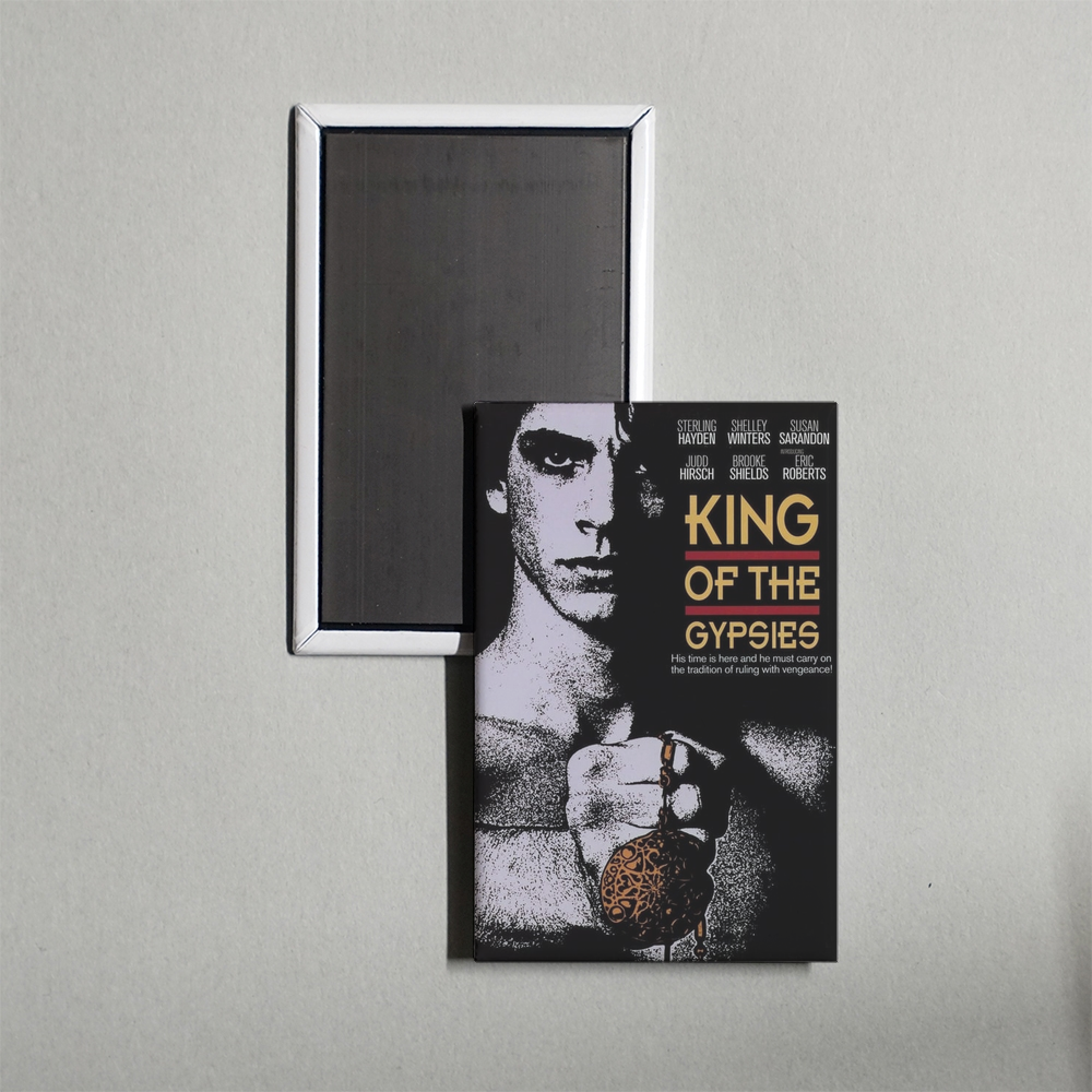 King of the Gypsies Mini Movie Fridge Magnet