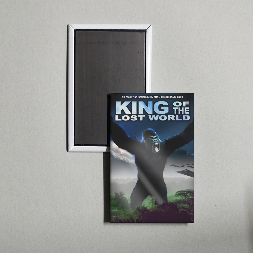 King of the Lost World Mini Movie Fridge Magnet