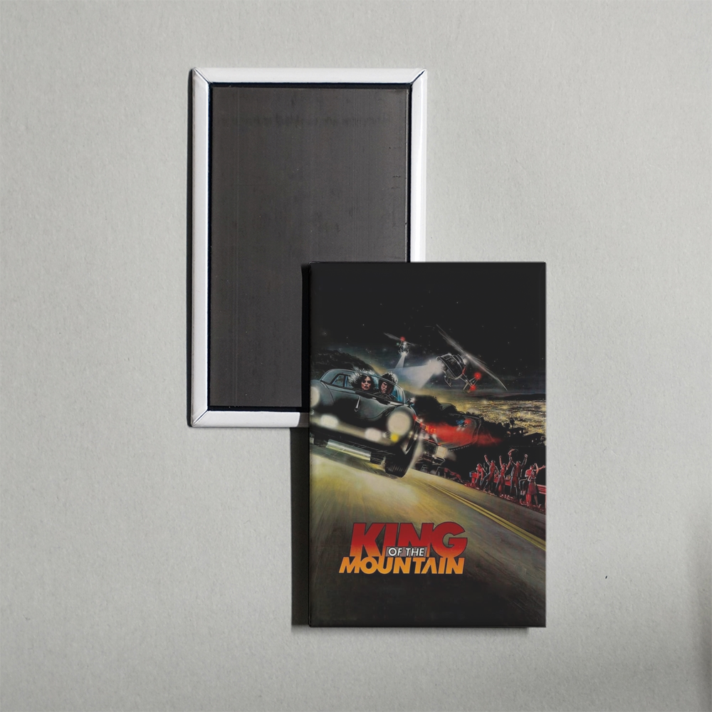 King of the Mountain Mini Movie Fridge Magnet