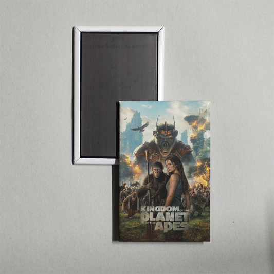 Kingdom of the Planet of the Apes Mini Movie Fridge Magnet
