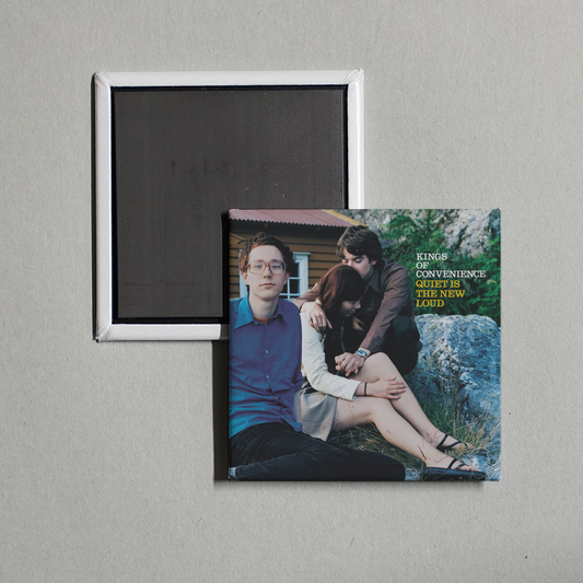 Kings of Convenience - Quiet Is The New Loud Album Cover Fridge Magnet