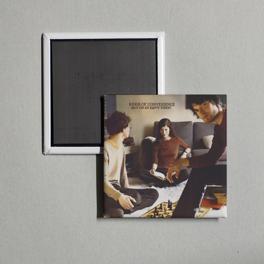 Kings of Convenience - Riot On An Empty Street Album Cover Fridge Magnet