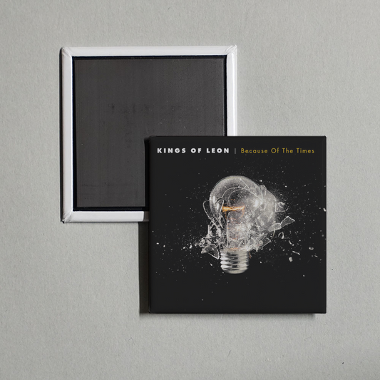 Kings of Leon - Because Of The Times Album Cover Fridge Magnet