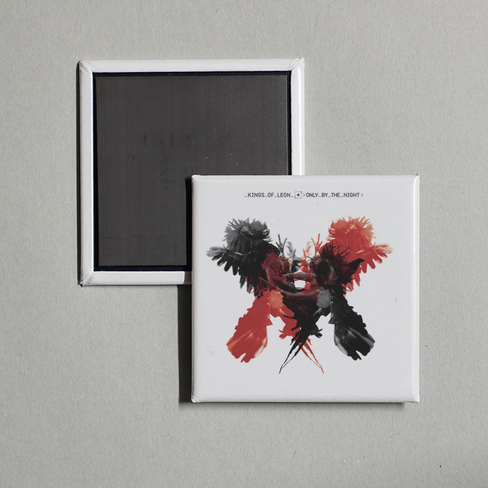 Kings of Leon - Only By The Night Album Cover Fridge Magnet