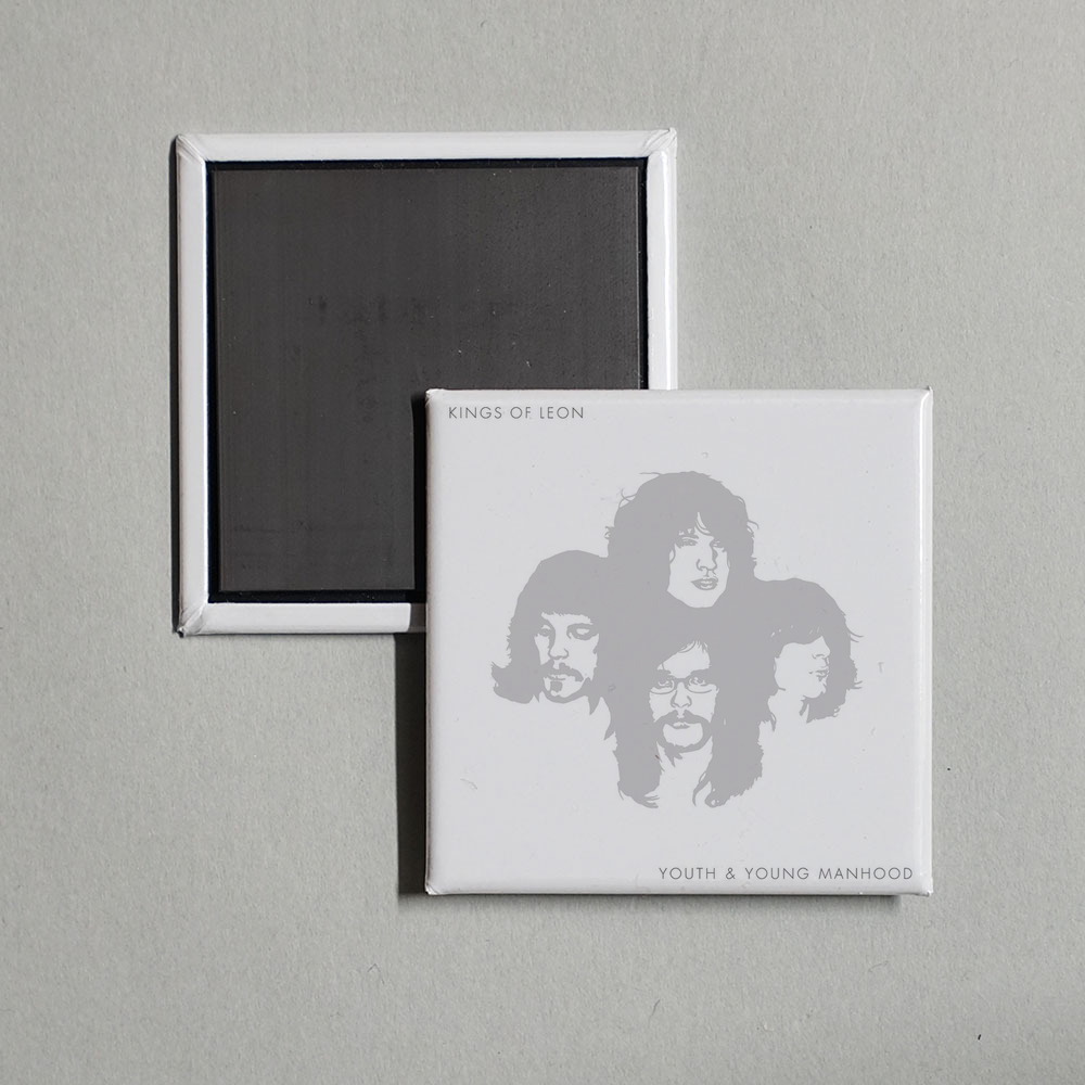 Kings of Leon - Youth And Young Manhood Album Cover Fridge Magnet