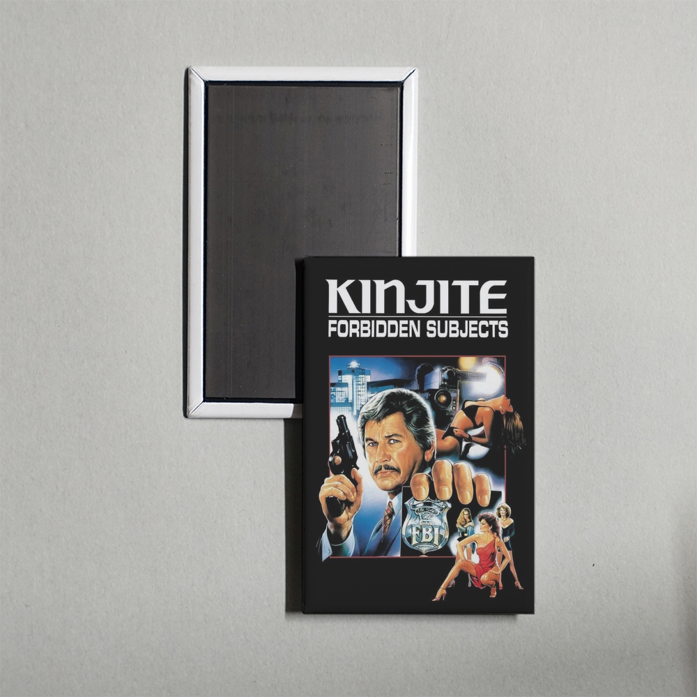 Kinjite Forbidden Subjects Mini Movie Fridge Magnet