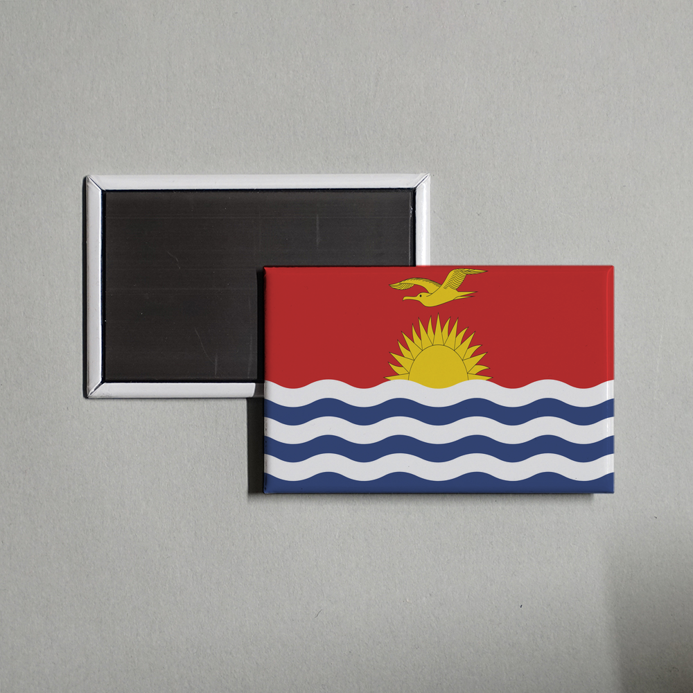 Kiribati Flag Fridge Magnet