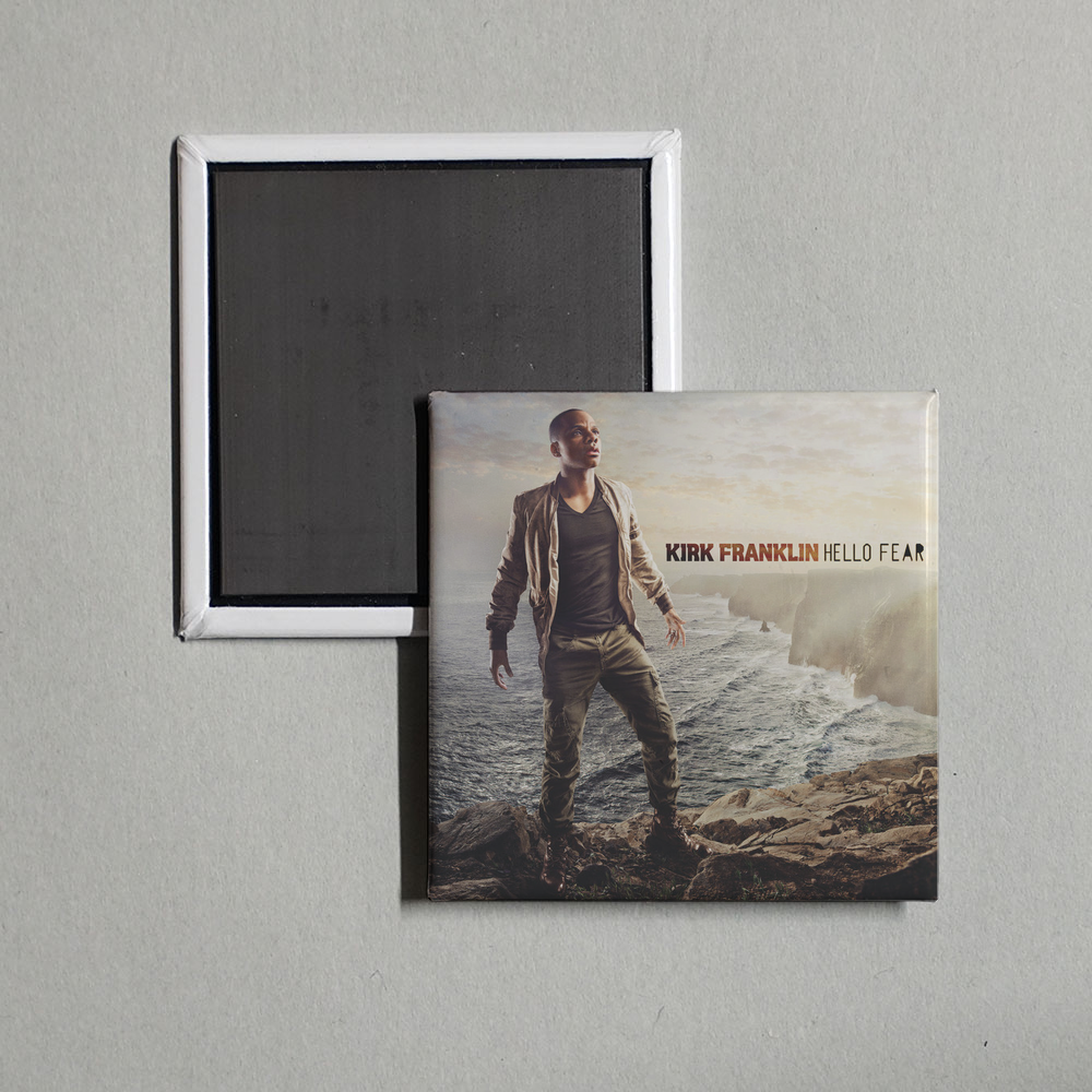 Kirk Franklin - Hello Fear Album Cover Fridge Magnet