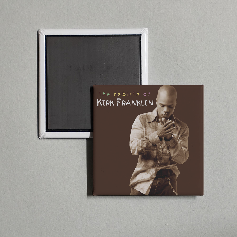Kirk Franklin - The Rebirth Of Kirk Franklin (Live) Album Cover Fridge Magnet