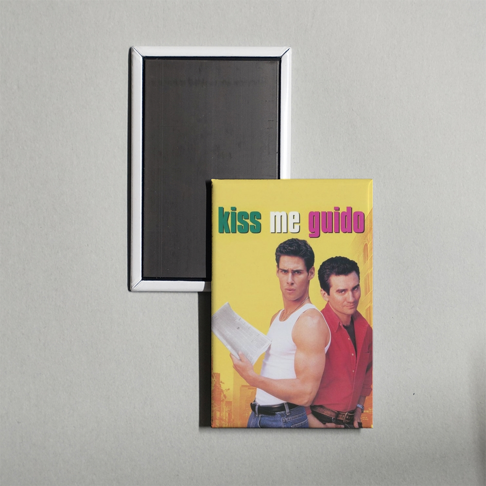 Kiss Me, Guido Mini Movie Fridge Magnet