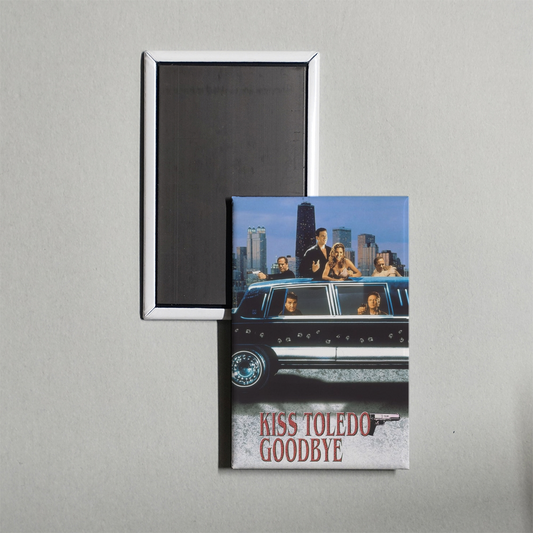 Kiss Toledo Goodbye Mini Movie Fridge Magnet