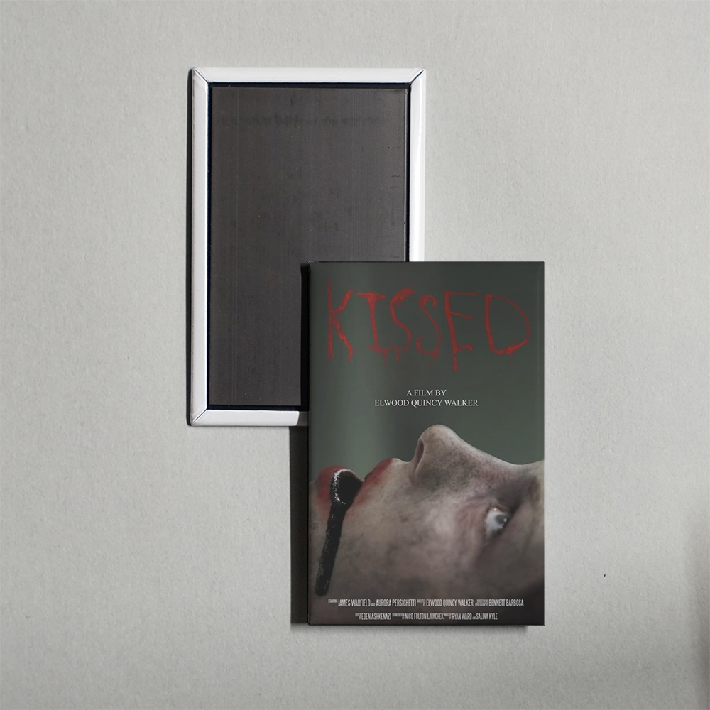 Kissed Mini Movie Fridge Magnet