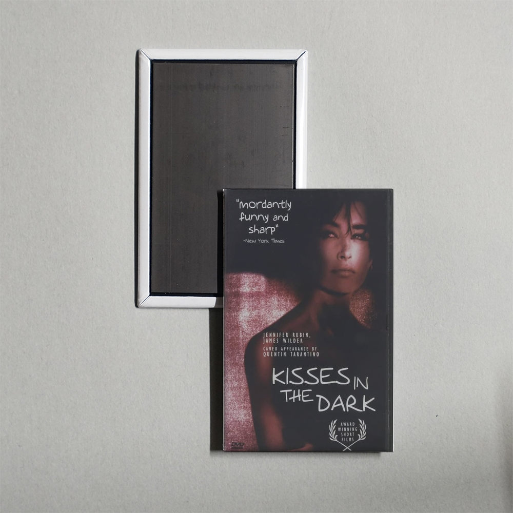 Kisses in the Dark Mini Movie Fridge Magnet