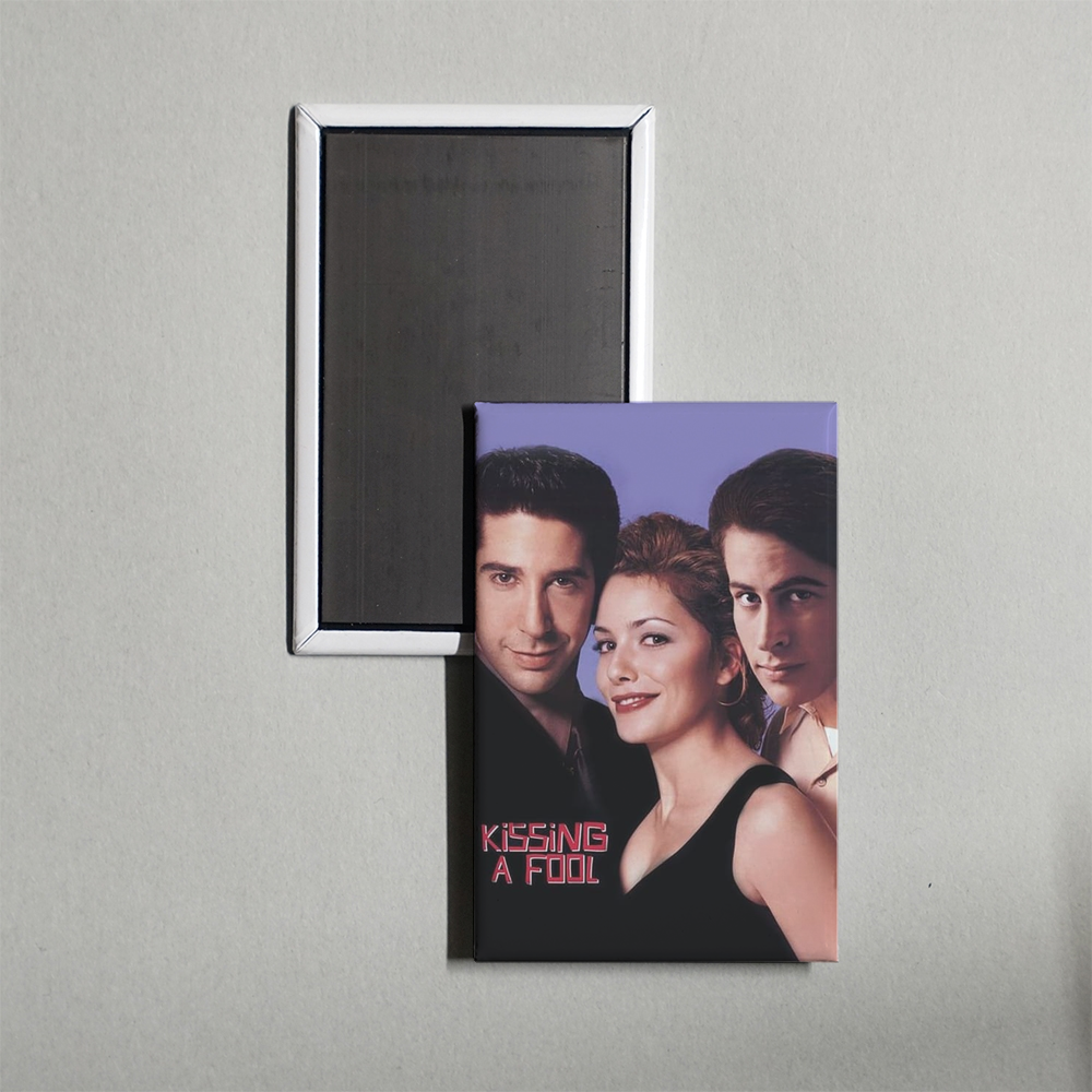 Kissing a Fool Mini Movie Fridge Magnet