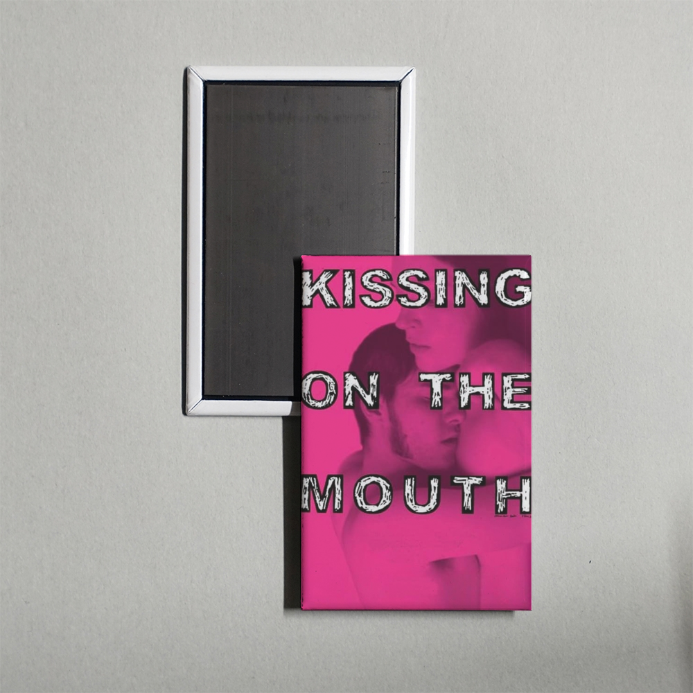Kissing on the Mouth Mini Movie Fridge Magnet