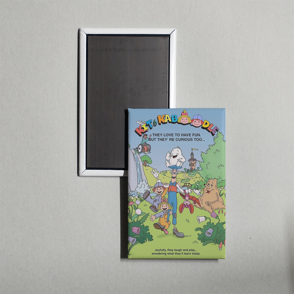 Kit & Kaboodle TV Show Fridge Magnet