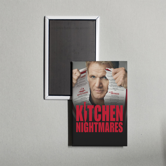 Kitchen Nightmares TV Show Fridge Magnet