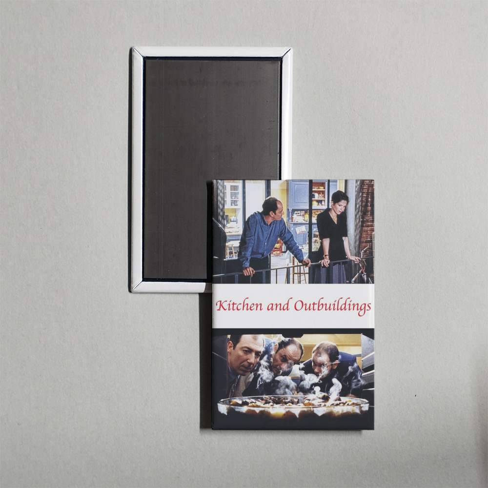 Kitchen with Apartment Mini Movie Fridge Magnet