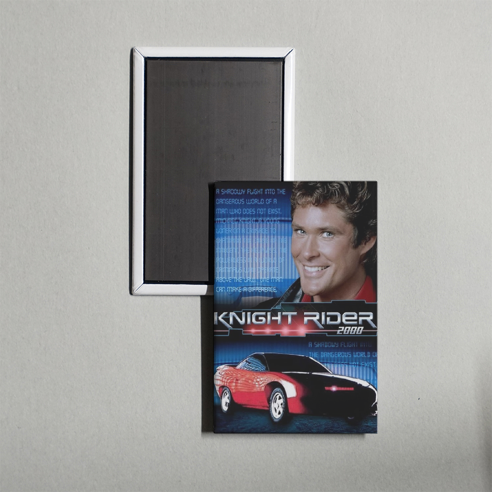 Knight Rider 2000 Mini Movie Fridge Magnet