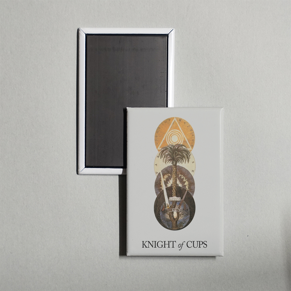 Knight of Cups Mini Movie Fridge Magnet