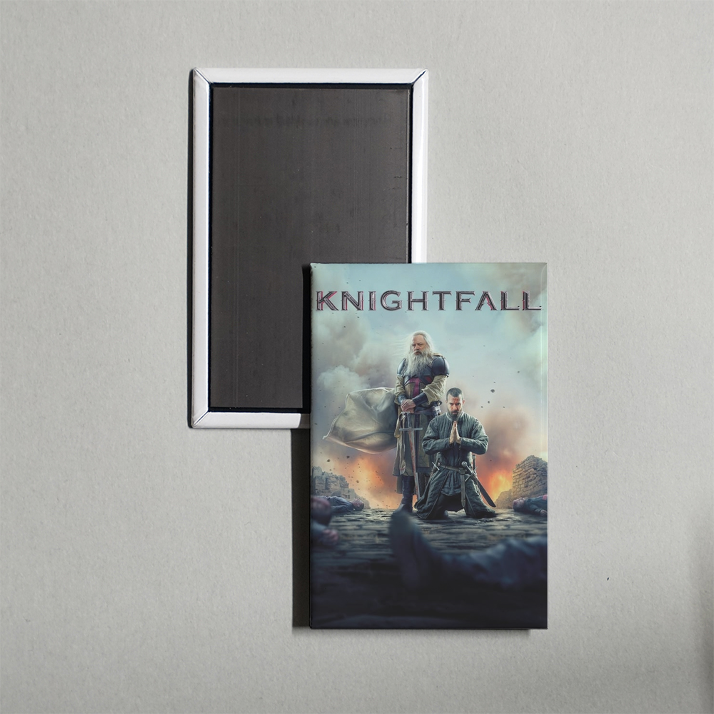 Knightfall TV Show Fridge Magnet