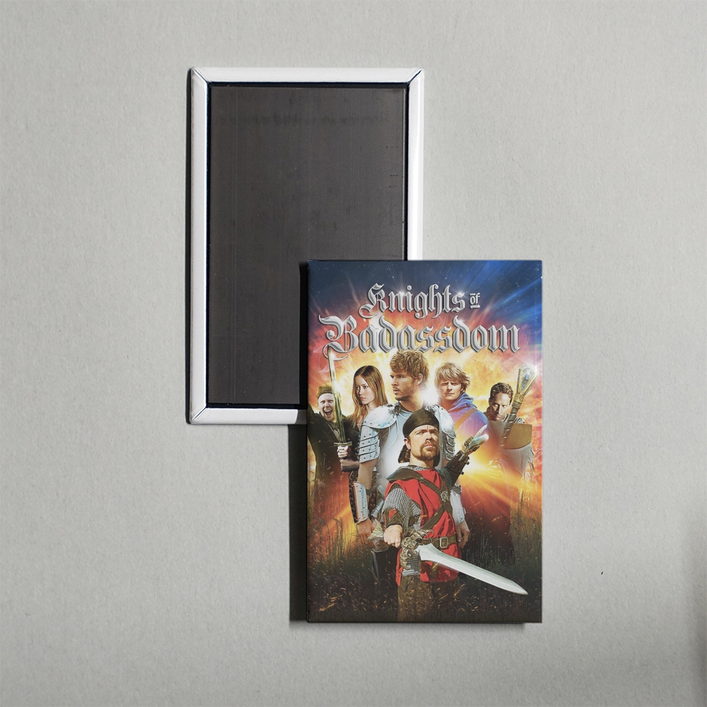Knights of Badassdom Mini Movie Fridge Magnet