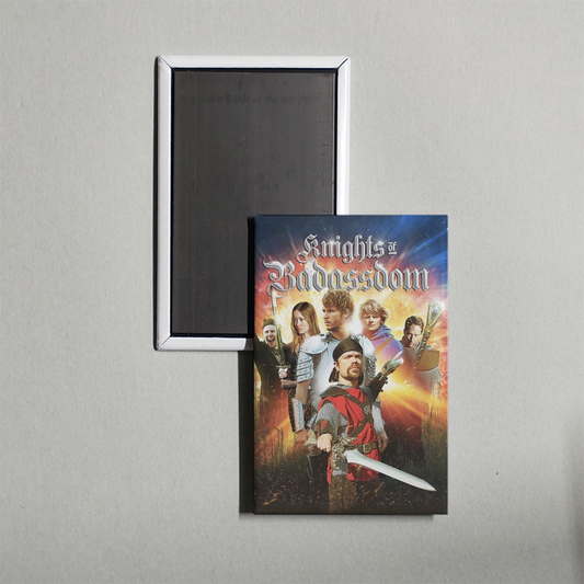 Knights of Badassdom Mini Movie Fridge Magnet