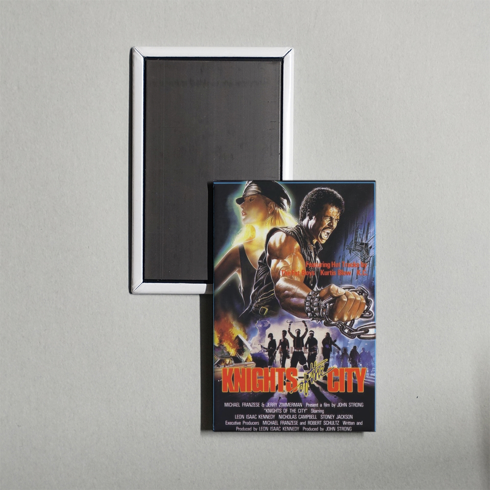 Knights of the City Mini Movie Fridge Magnet
