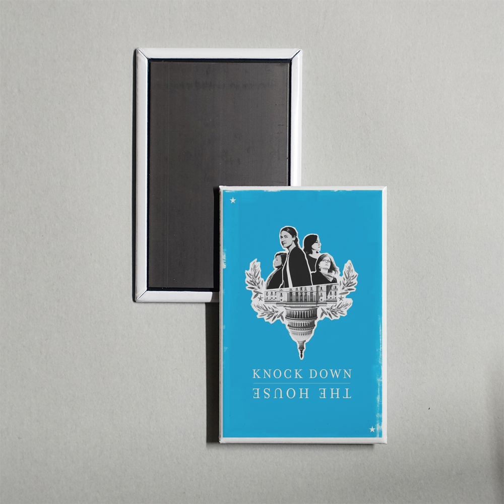 Knock Down the House Mini Movie Fridge Magnet