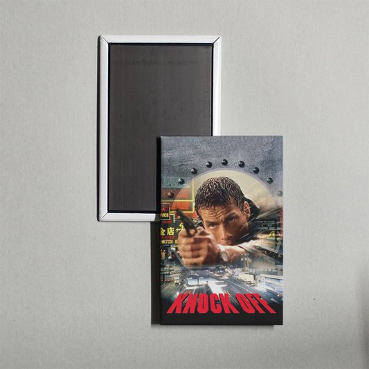 Knock Off Mini Movie Fridge Magnet