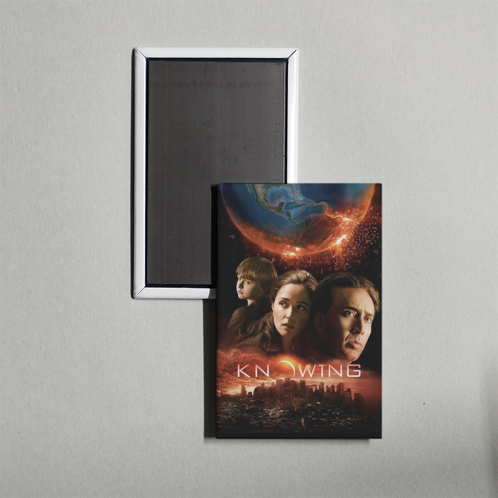 Knowing Mini Movie Fridge Magnet
