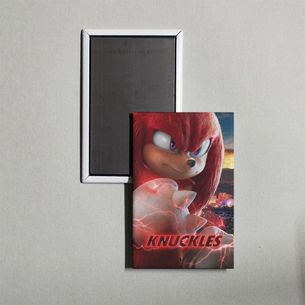 Knuckles TV Show Fridge Magnet
