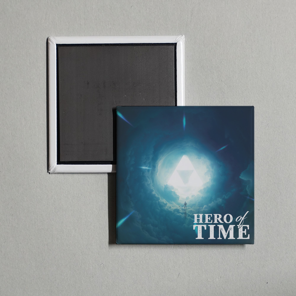 Koji Kondo - Hero of Time (Music from The Legend of Zelda Ocarina of Time) Album Cover Fridge Magnet