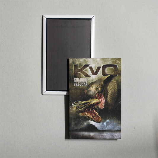 Komodo vs. Cobra Mini Movie Fridge Magnet