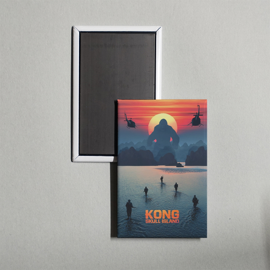 Kong Skull Island Mini Movie Fridge Magnet