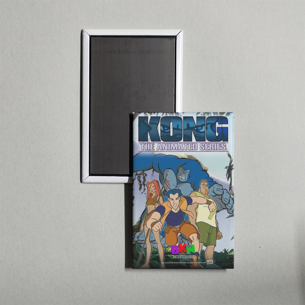 Kong The Animated Series TV Show Fridge Magnet