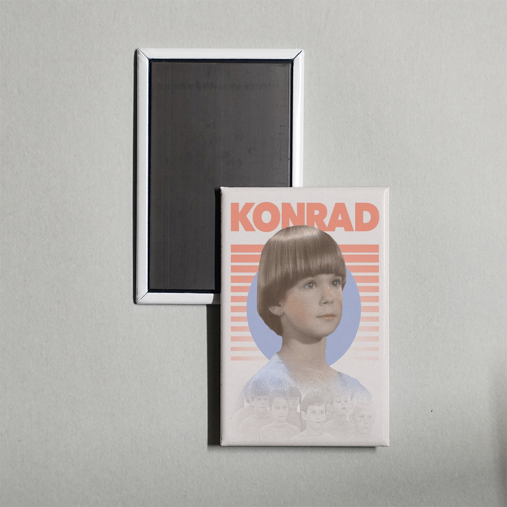 Konrad Mini Movie Fridge Magnet