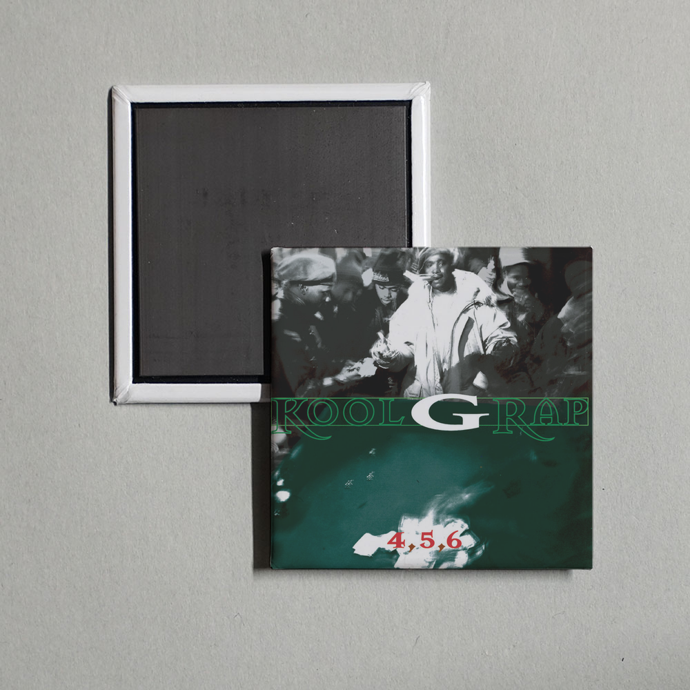 Kool G Rap - 4,5,6 Album Cover Fridge Magnet