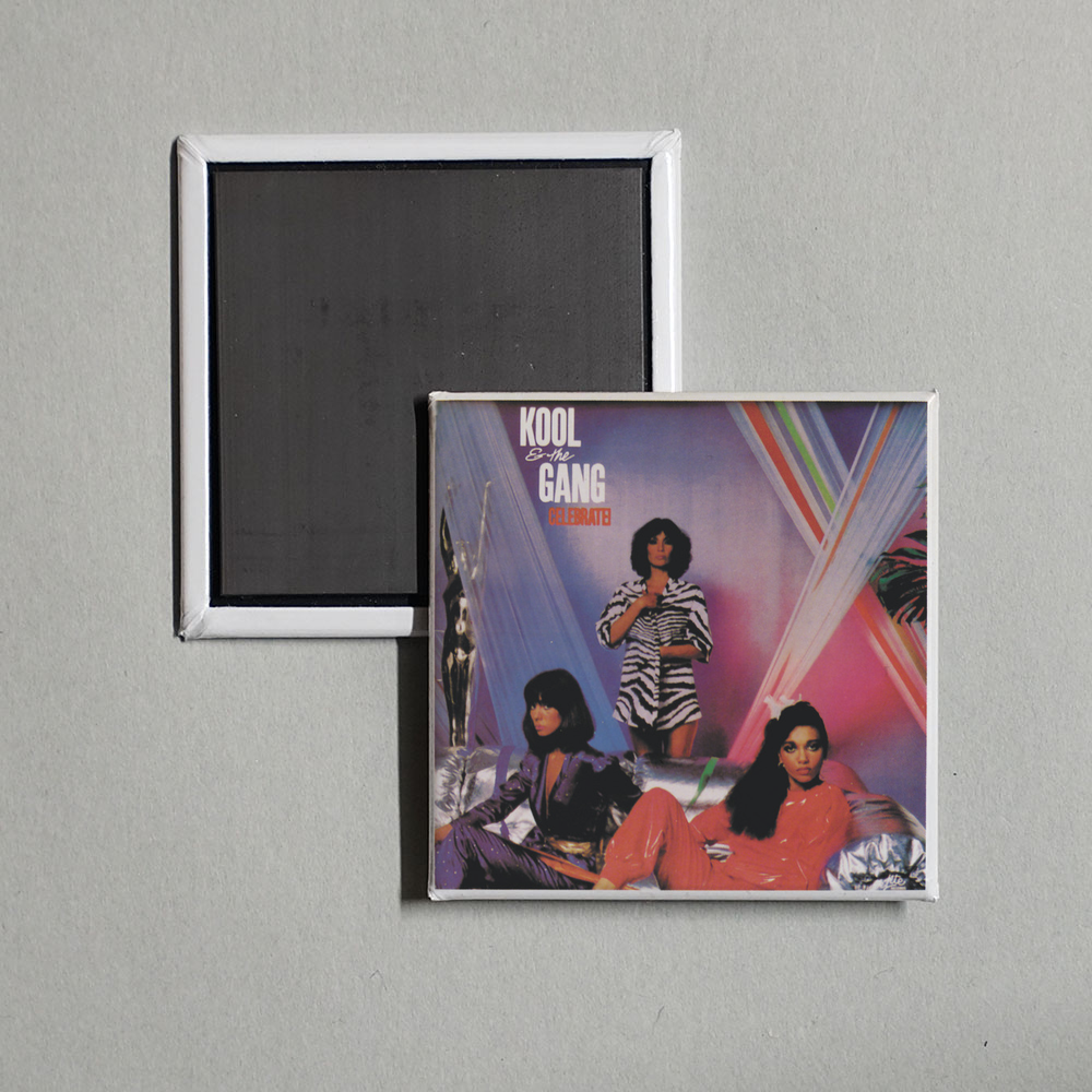 Kool & The Gang - Celebrate! Album Cover Fridge Magnet