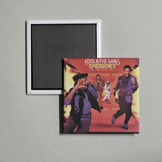 Kool & The Gang - Emergency (Reissue) Album Cover Fridge Magnet