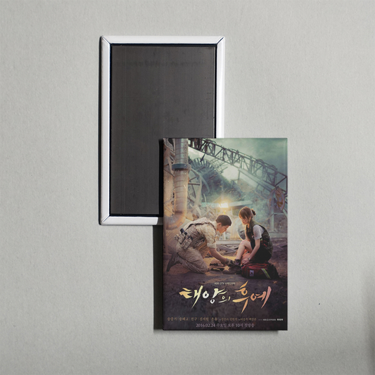 Korean Drama (2016) Descendants of the Sun Mini TV Show Fridge Magnet