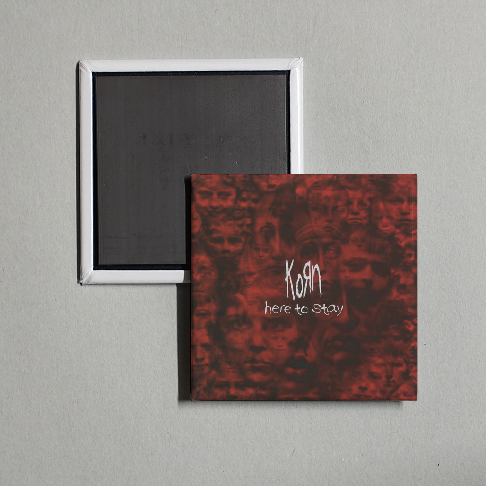 Korn - Here to Stay - EP Album Cover Fridge Magnet