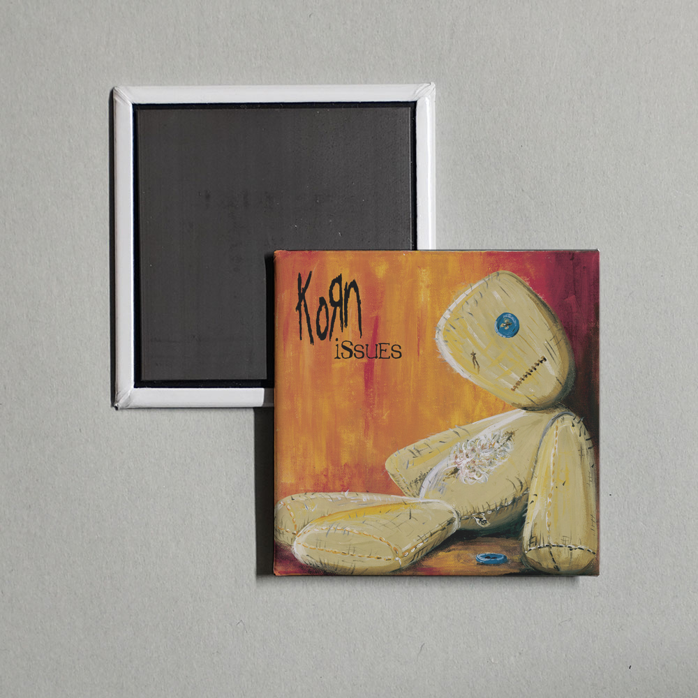 Korn - Issues Album Cover Fridge Magnet
