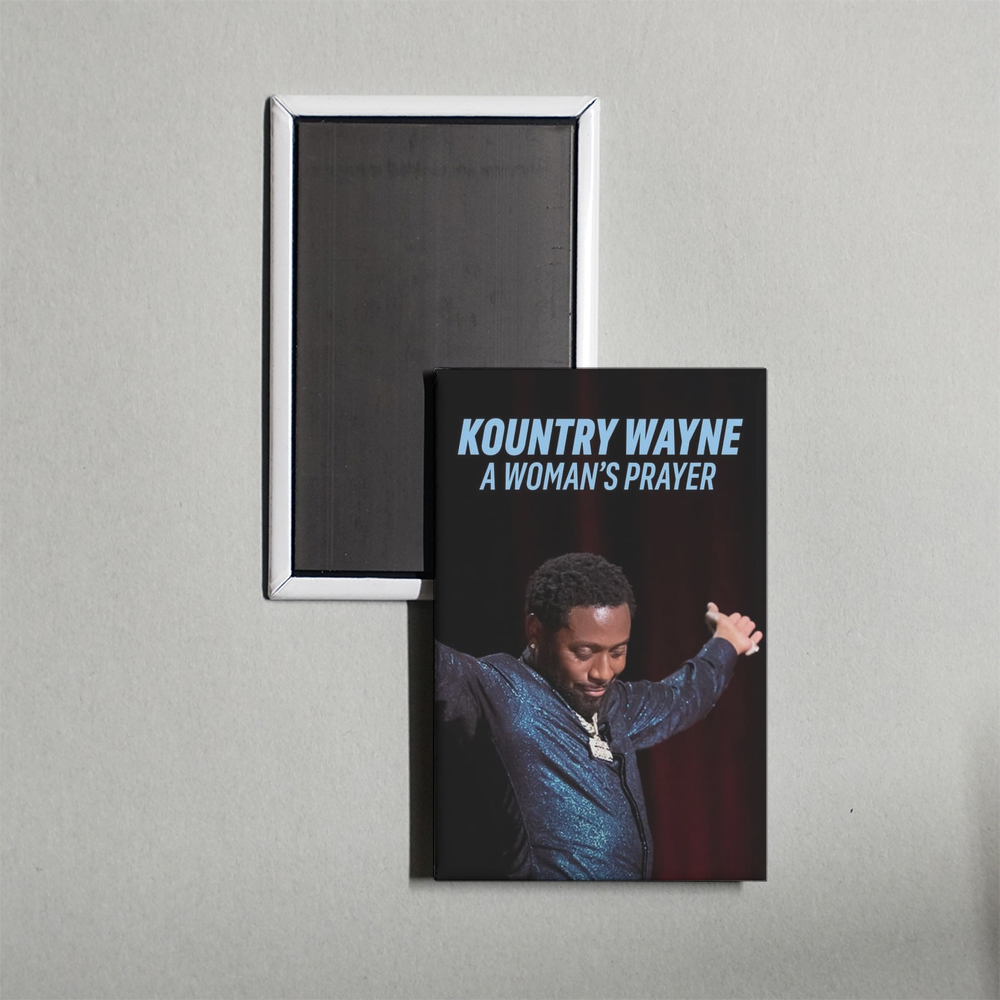 Kountry Wayne A Woman's Prayer Mini Movie Fridge Magnet